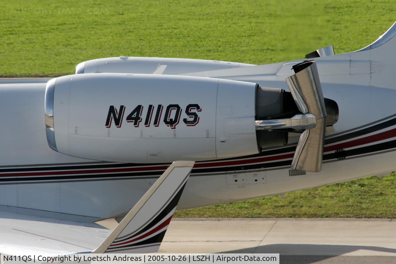 N411QS, 1997 Gulfstream Aerospace G-IV C/N 1311, thrust-reverser detail shoot