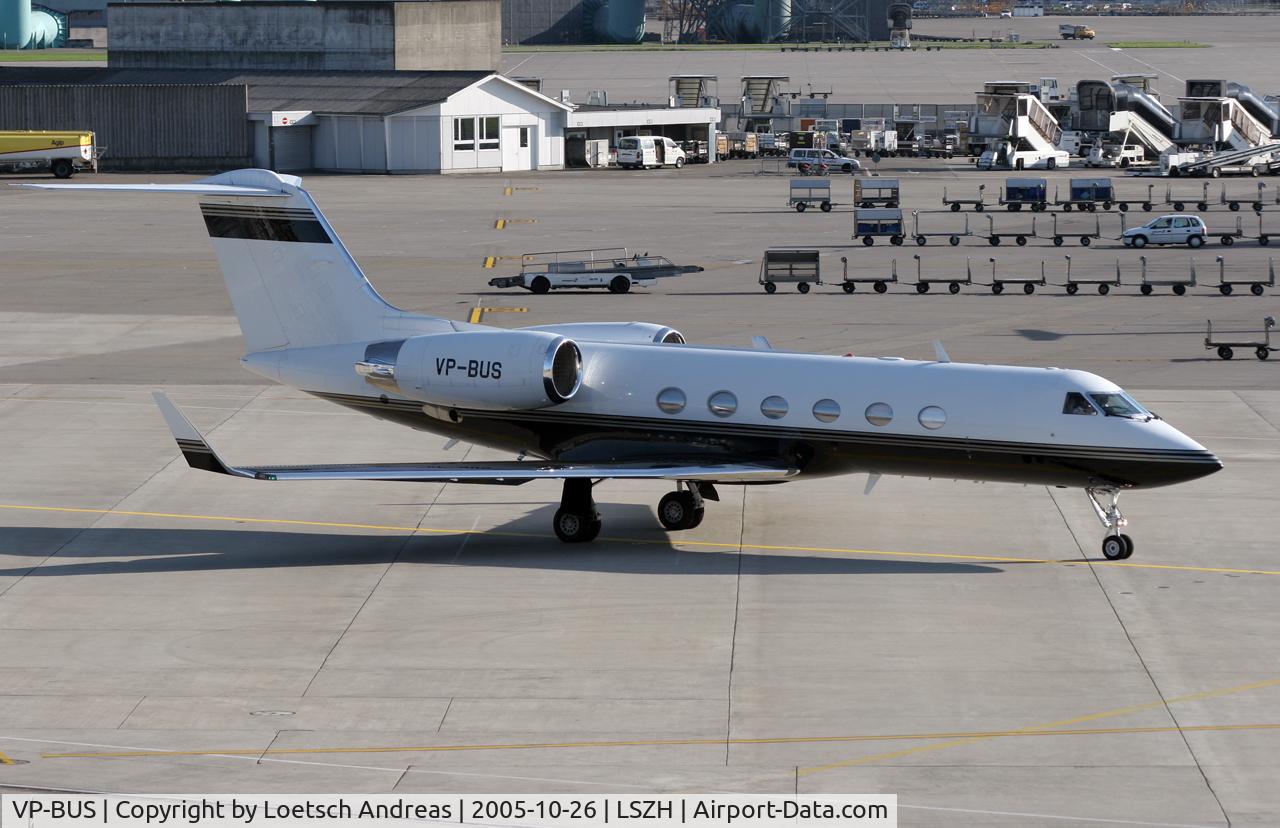 VP-BUS, 1990 Gulfstream Aerospace G-IV C/N 1127, the flying 