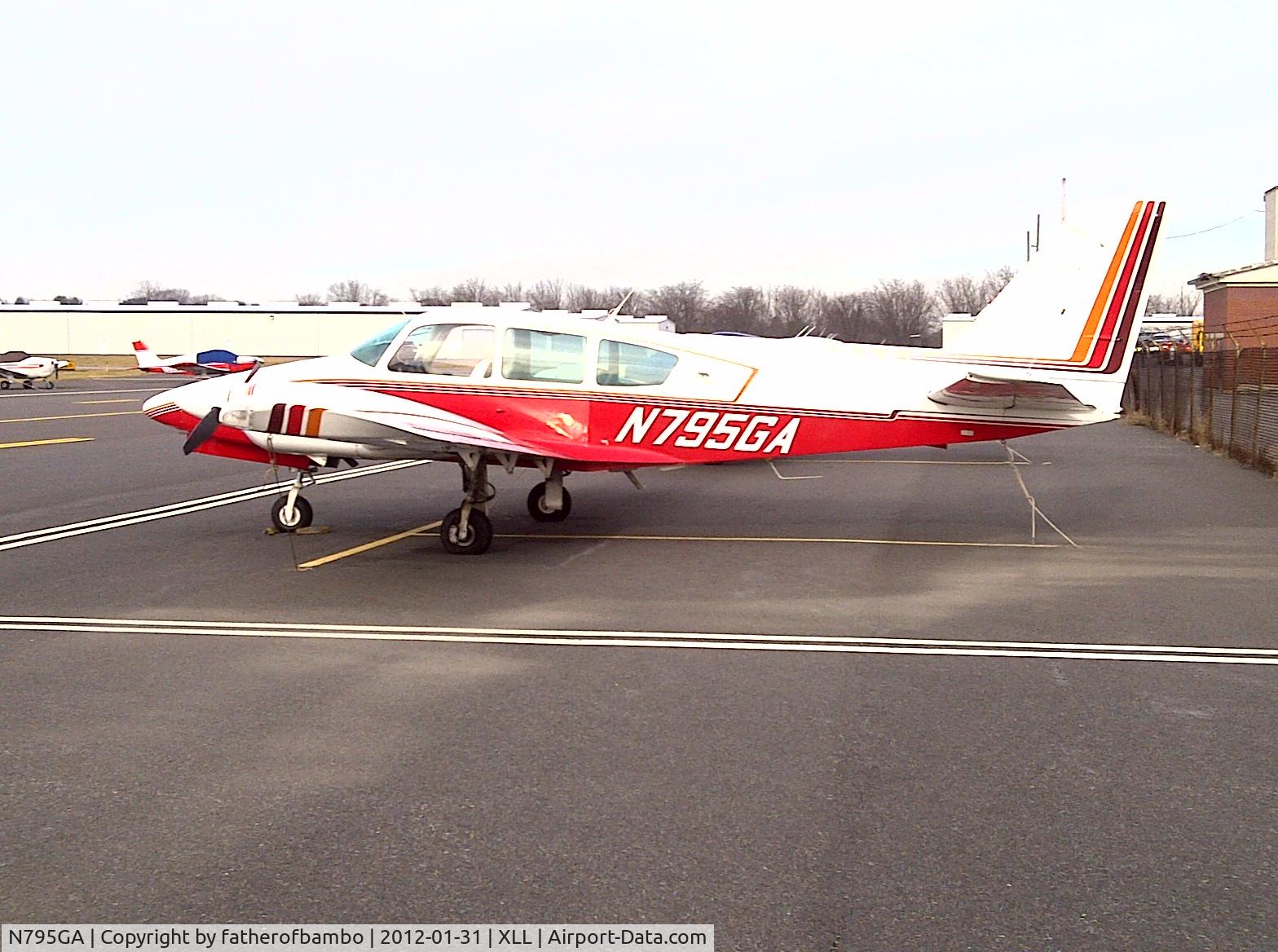 N795GA, 1979 Grumman American GA-7 Cougar C/N GA7-0085, Grumman Cougar