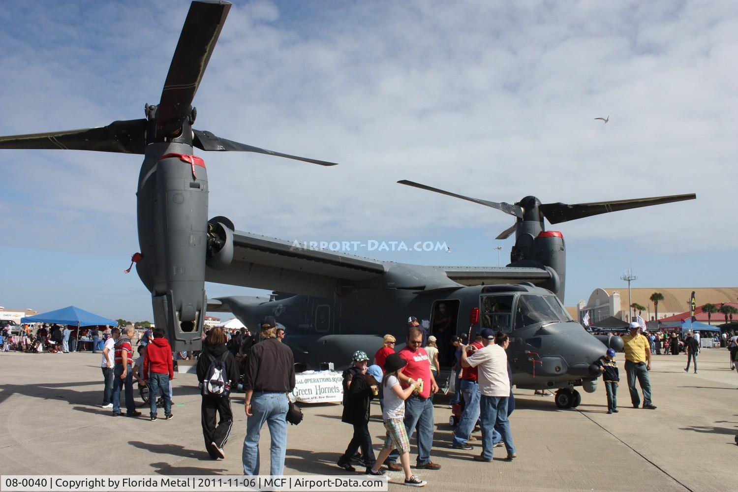 08-0040, 2010 Bell-Boeing CV-22B Osprey C/N D1021, CV-22B