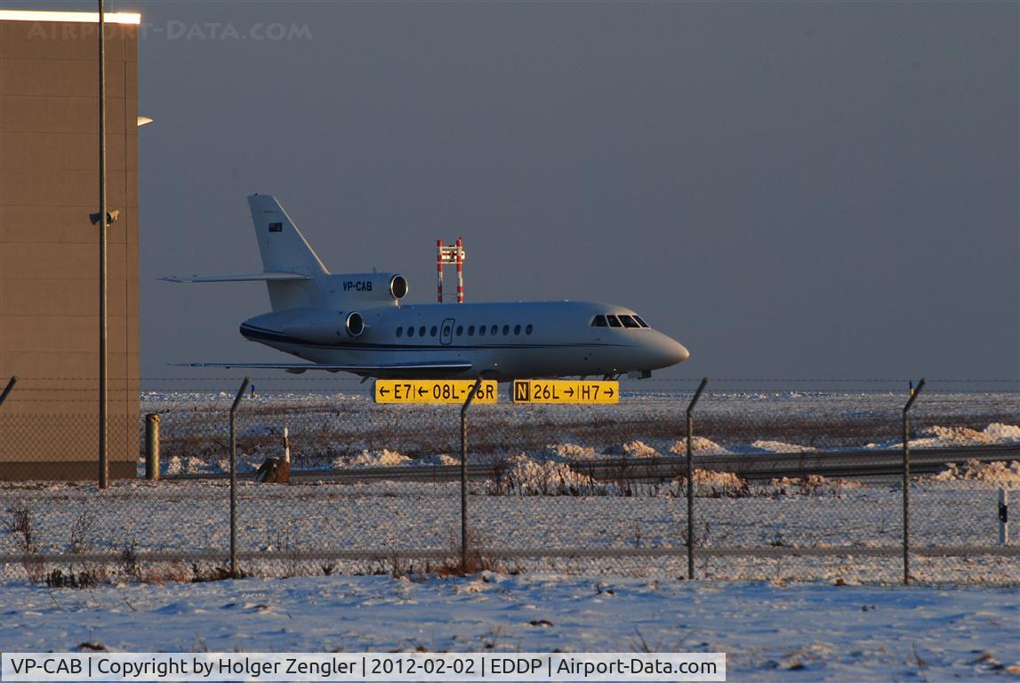 VP-CAB, 1994 Dassault Falcon 900 C/N 101, Visitor who comes from a much colder part of Europe......