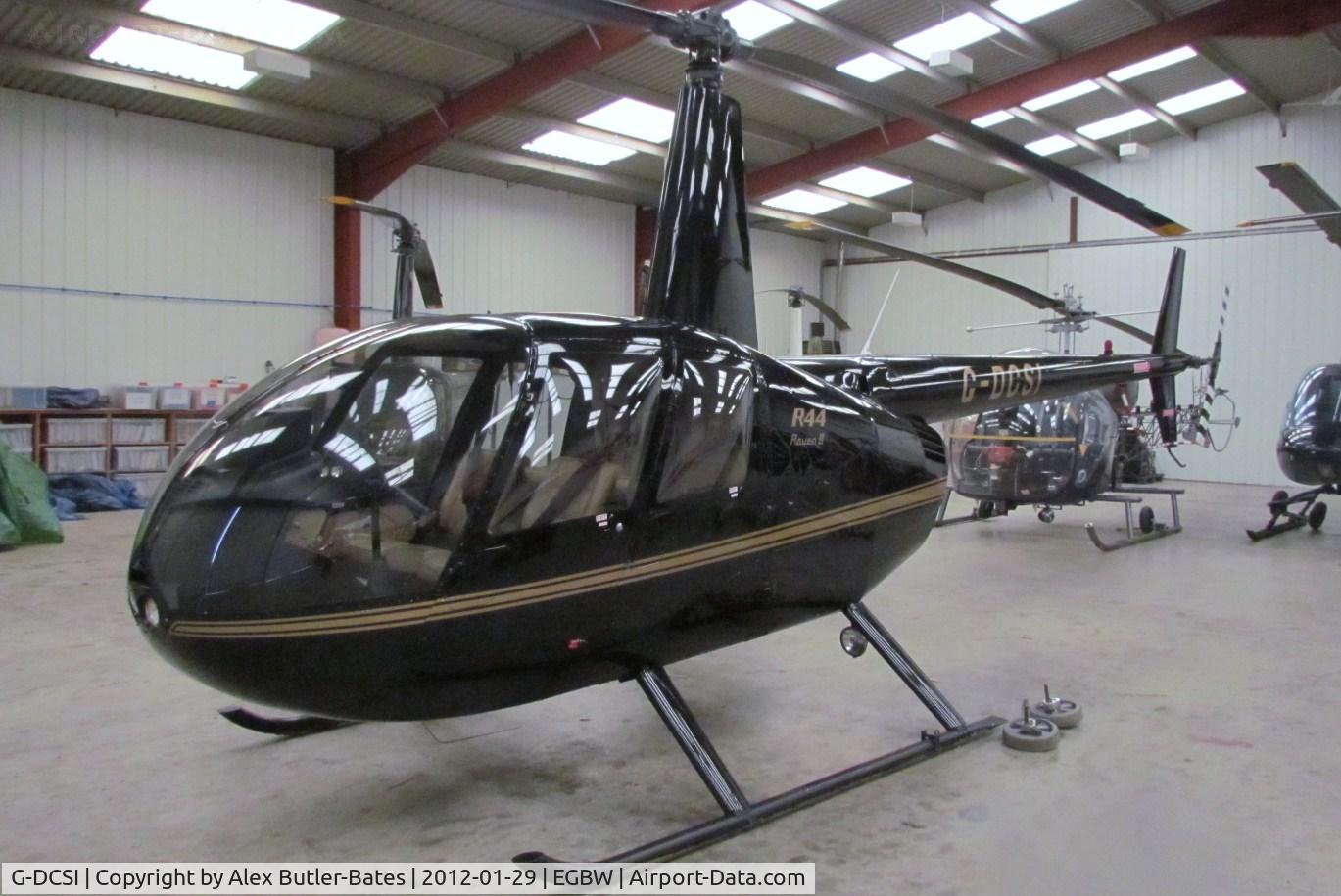 G-DCSI, 2007 Robinson R44 Raven II C/N 11746, 