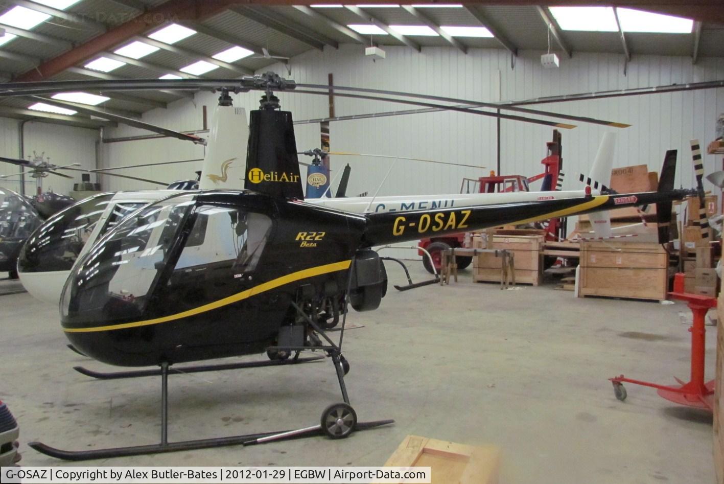 G-OSAZ, 1989 Robinson R22 Beta C/N 1005, 