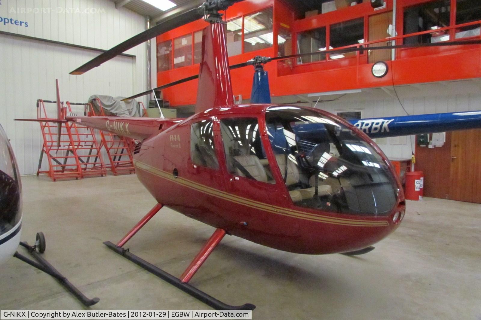 G-NIKX, 2008 Robinson R44 Raven II C/N 12306, 