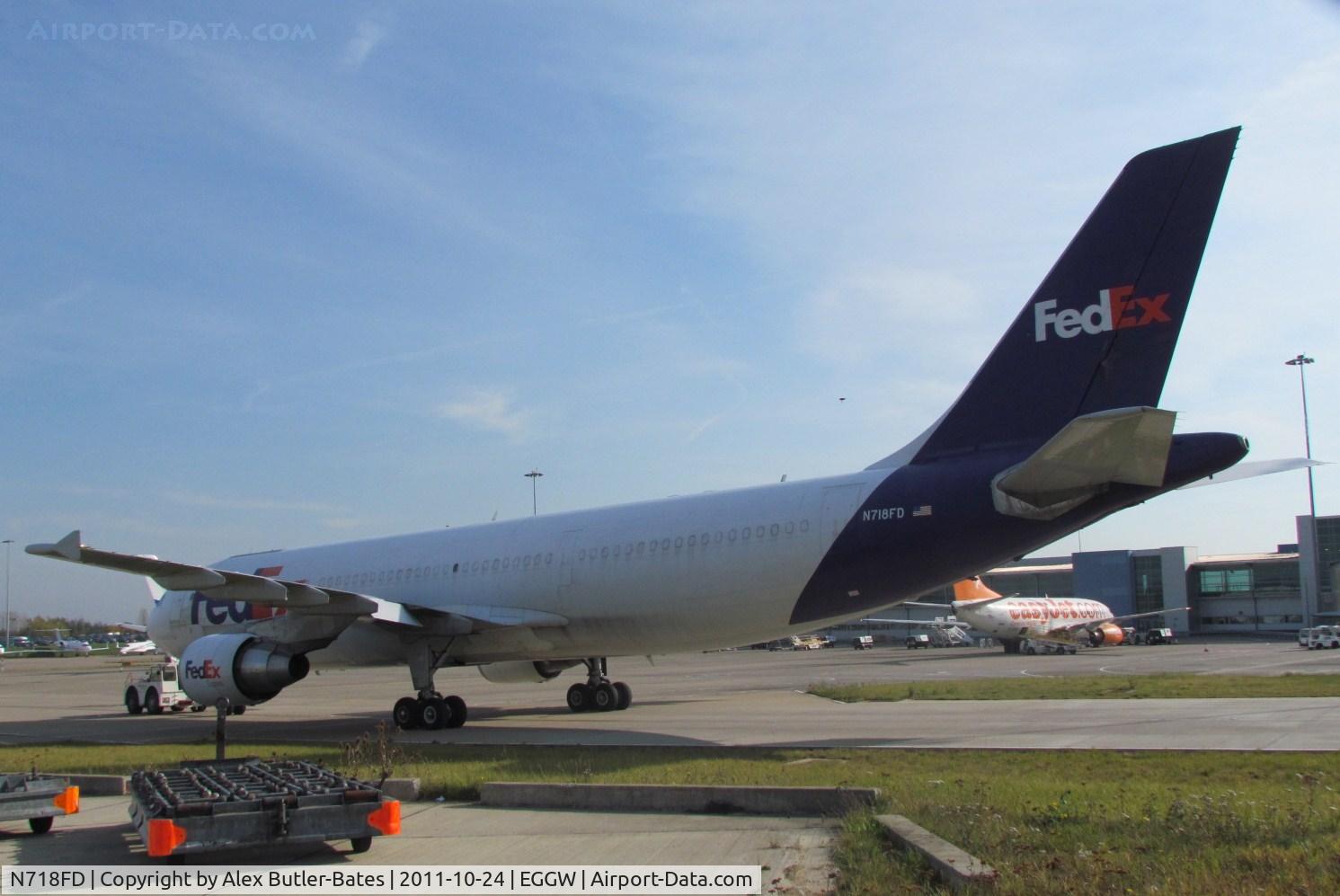 N718FD, 1987 Airbus A300B4-622 C/N 365, 