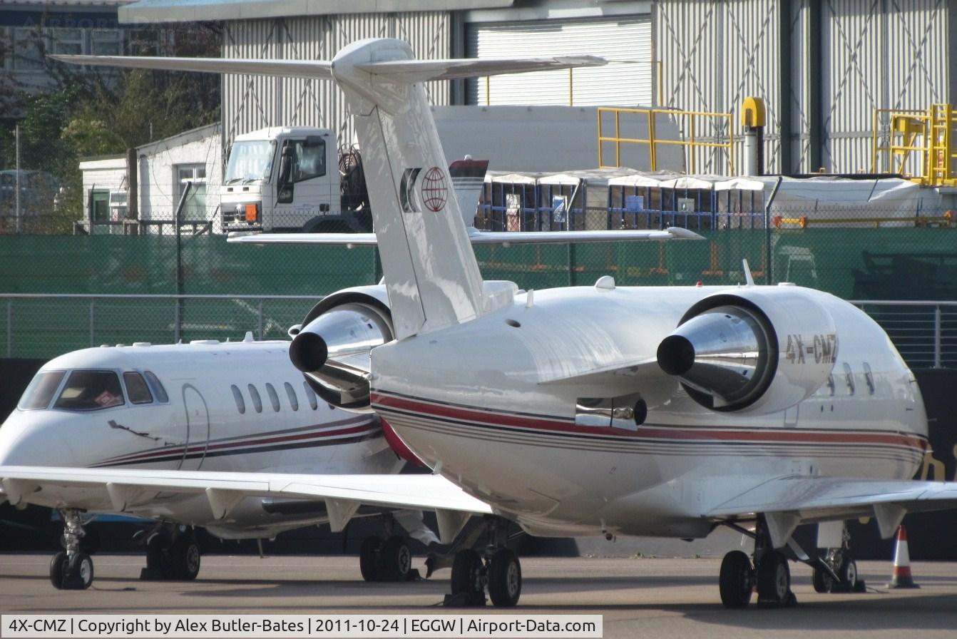 4X-CMZ, 2000 Bombardier Challenger 604 (CL-600-2B16) C/N 5450, 