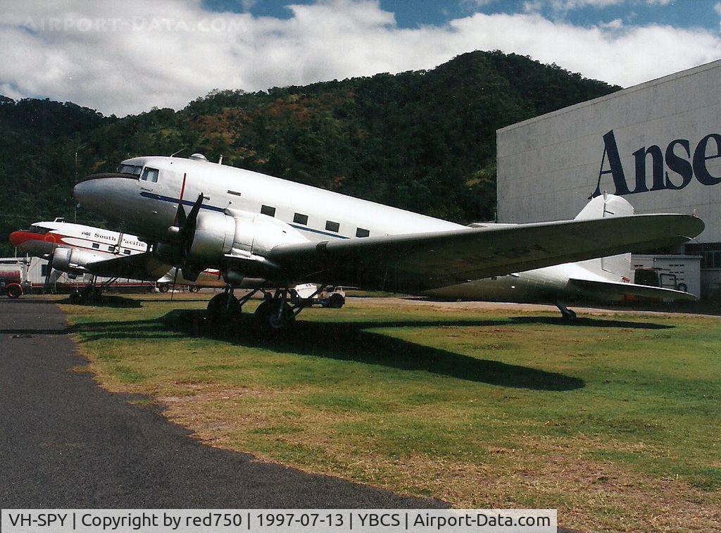 VH-SPY, Douglas C-47B Skytrain C/N 16365 /33113, Photograph by Edwin van Opstal with permission. Scanned from a color print.