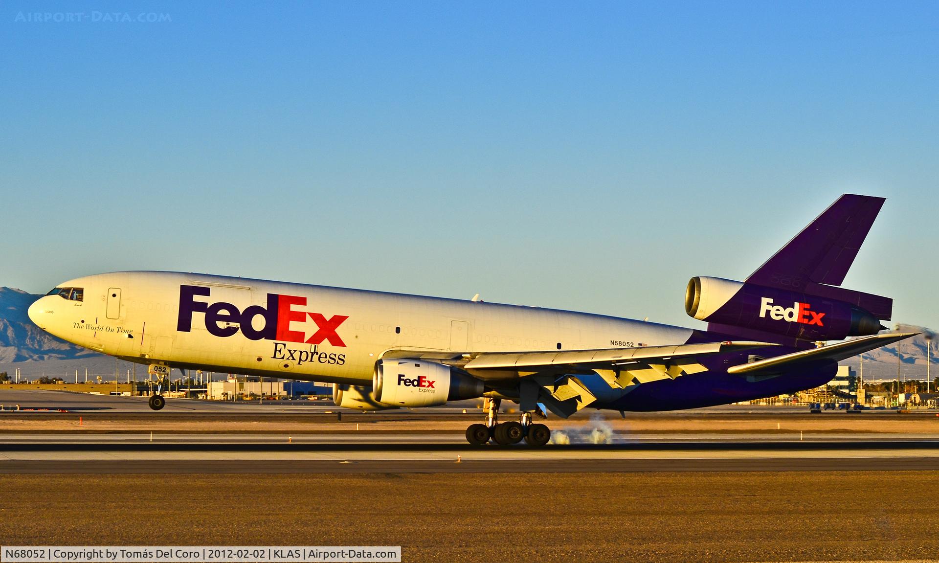 N68052, 1974 McDonnell Douglas MD-10-10F C/N 47806, N68052 Fedex 1974 Mcdonnell Douglas MD-10-10F C/N 47806 