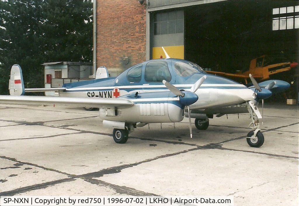 SP-NXN, Let L-2000 Morava C/N 171312, Photograph by Edwin van Opstal with permission. Scanned from a color print.