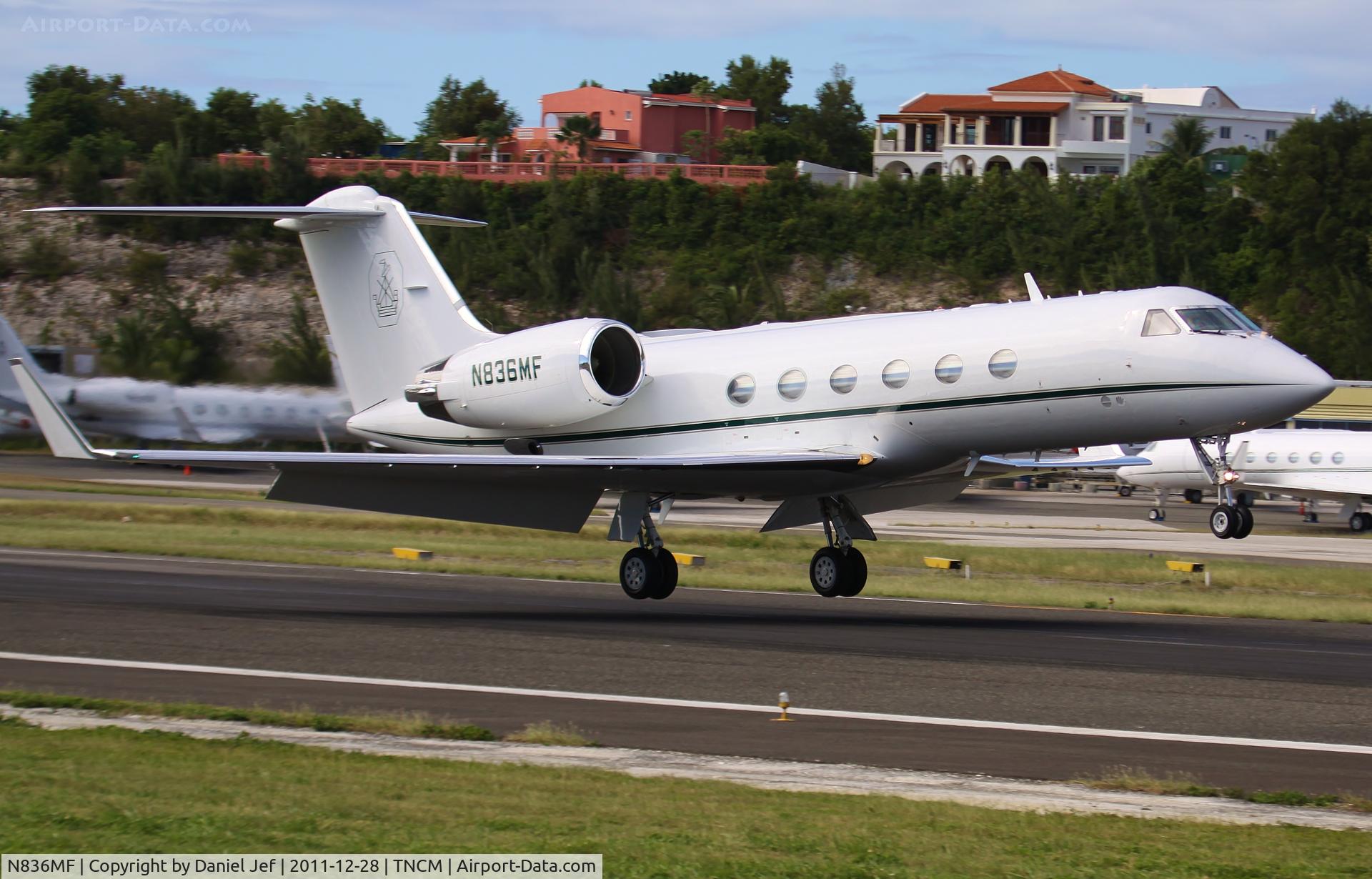 N836MF, 1987 Gulfstream Aerospace G-IV C/N 1012, N836MF