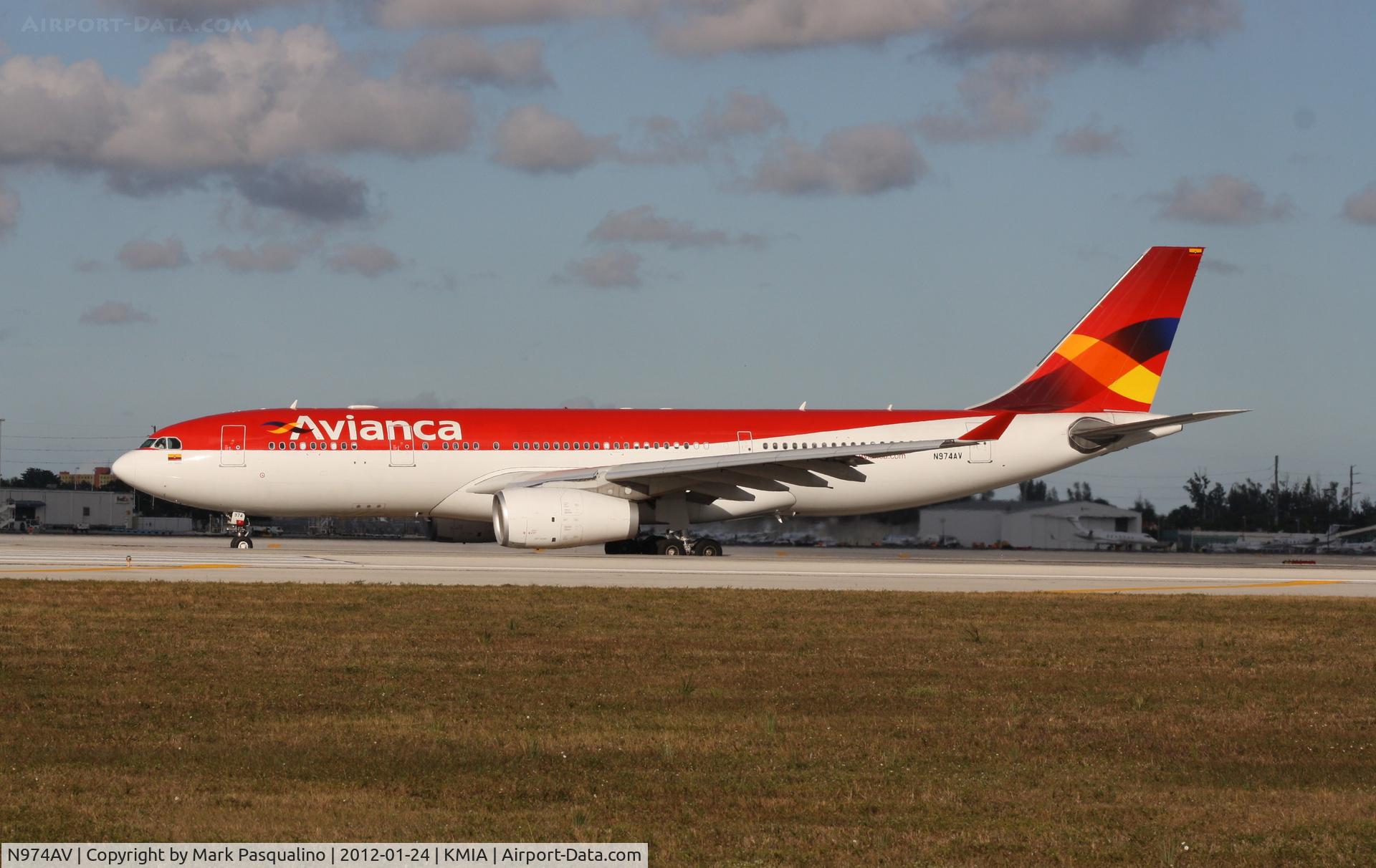 N974AV, 2011 Airbus A330-243 C/N 1208, Airbus A330-243