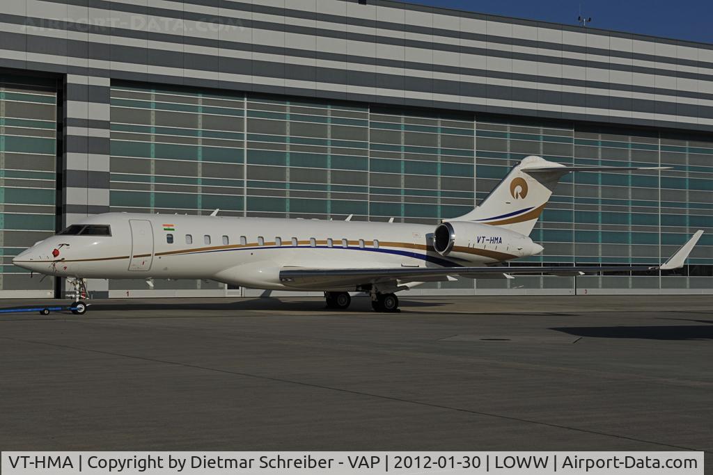 VT-HMA, 2008 Bombardier BD-700-1A10 Global Express C/N 9317, Globalexpress