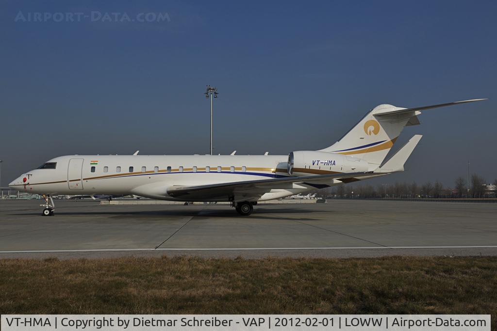 VT-HMA, 2008 Bombardier BD-700-1A10 Global Express C/N 9317, Globalexpress