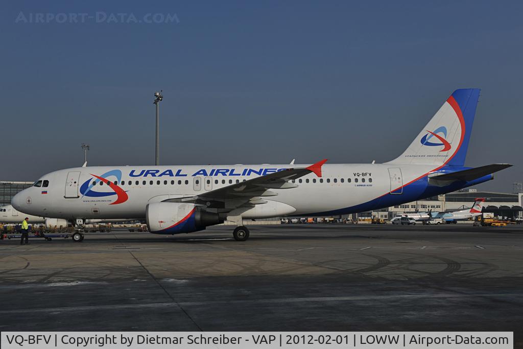 VQ-BFV, 1999 Airbus A320-214 C/N 1152, Ural Airlines Airbus 320