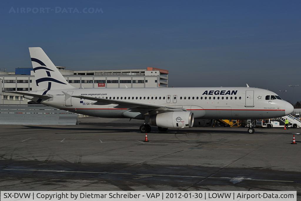 SX-DVW, 2009 Airbus A320-232 C/N 3785, Aegean Airbus 320
