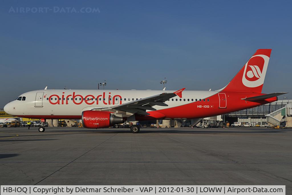HB-IOQ, 2008 Airbus A320-214 C/N 3422, Air Berlin Airbus 320