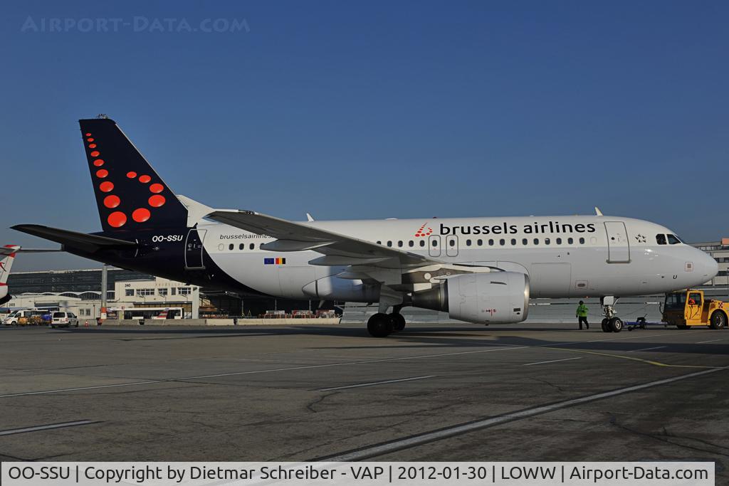 OO-SSU, 2004 Airbus A319-111 C/N 2230, Brussela Airlines Airbus 319
