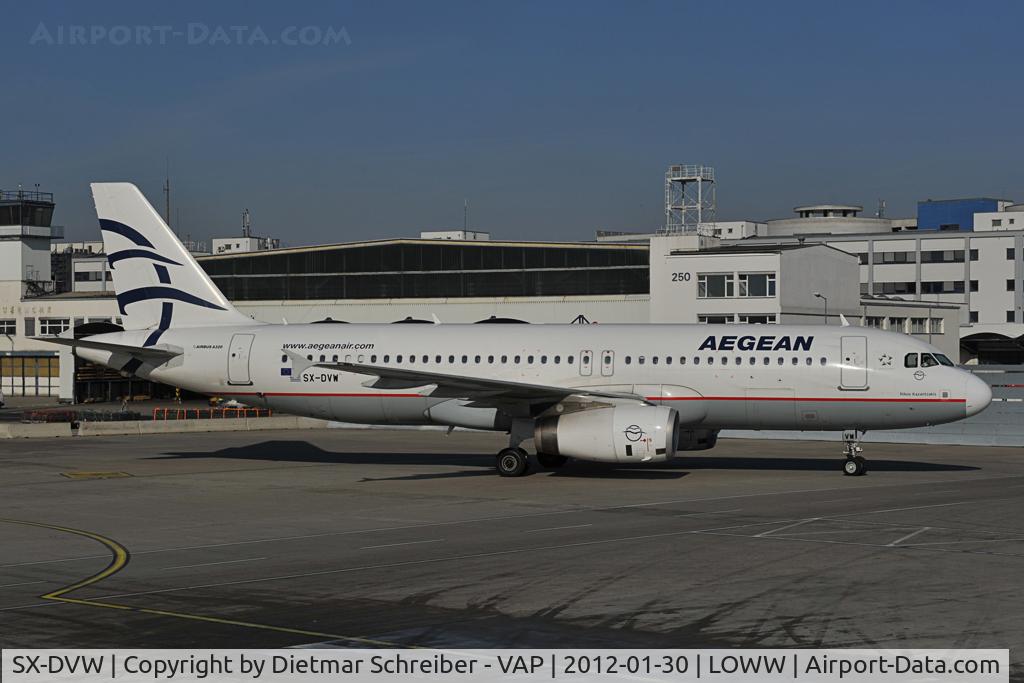 SX-DVW, 2009 Airbus A320-232 C/N 3785, Aegean Airbus 320