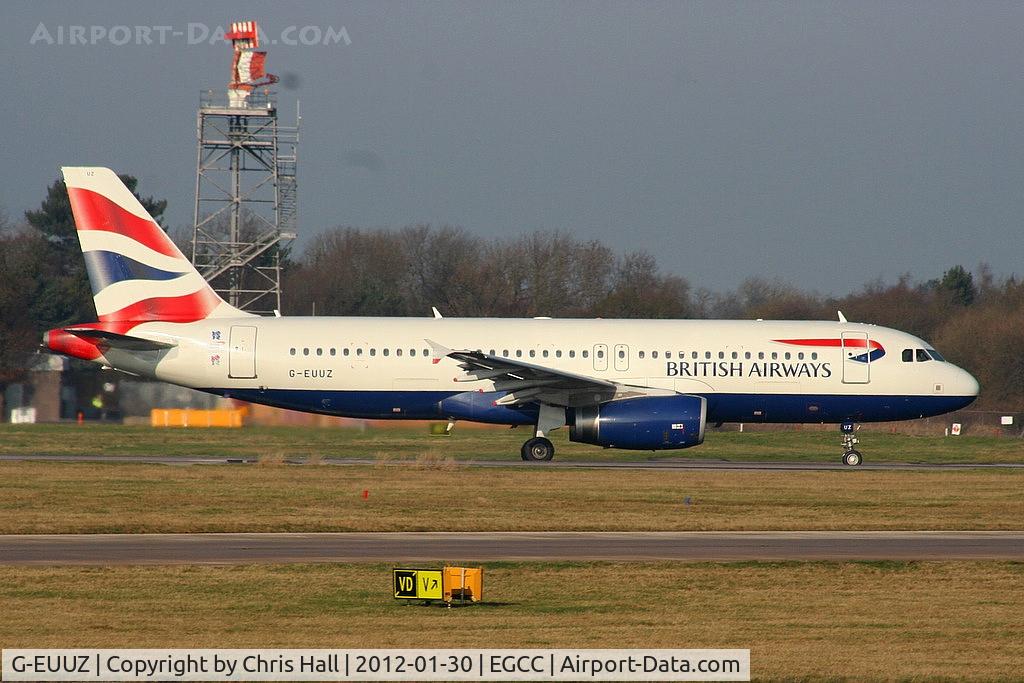 G-EUUZ, 2008 Airbus A320-232 C/N 3649, British Airways