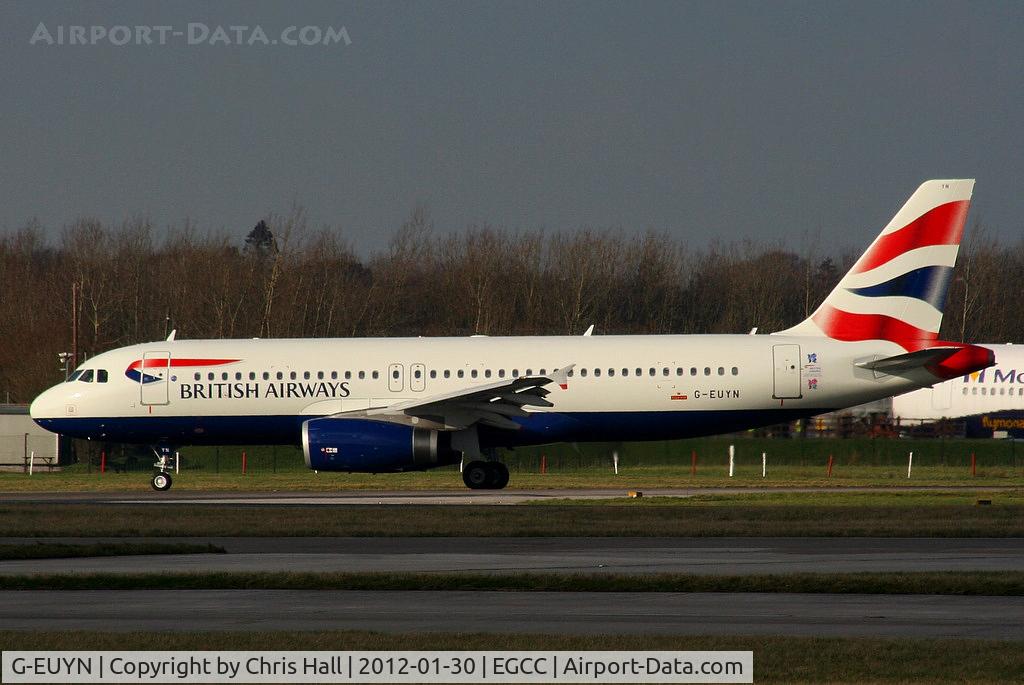 G-EUYN, 2011 Airbus A320-232 C/N 4975, British Airways