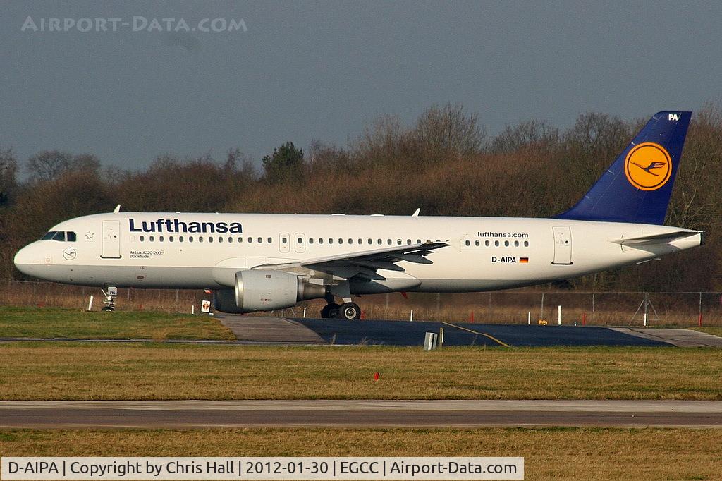 D-AIPA, 1989 Airbus A320-211 C/N 0069, Lufthansa