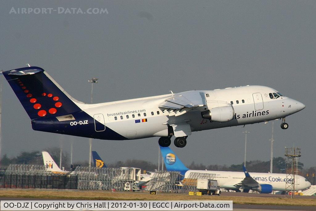 OO-DJZ, 1997 British Aerospace Avro 146-RJ85 C/N E.2305, Brussels Airlines