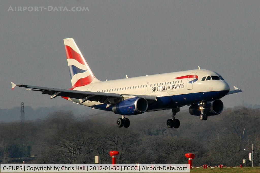 G-EUPS, 2000 Airbus A319-131 C/N 1338, British Airways