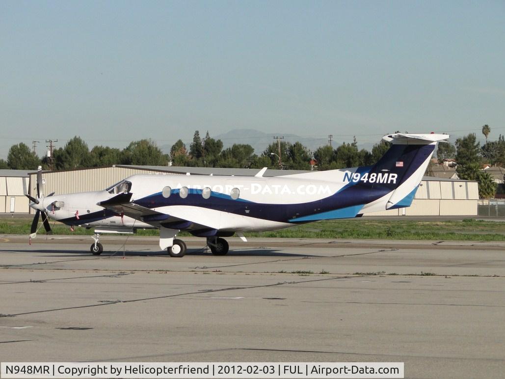 N948MR, 2008 Pilatus PC-12/47E C/N 1098, Parked