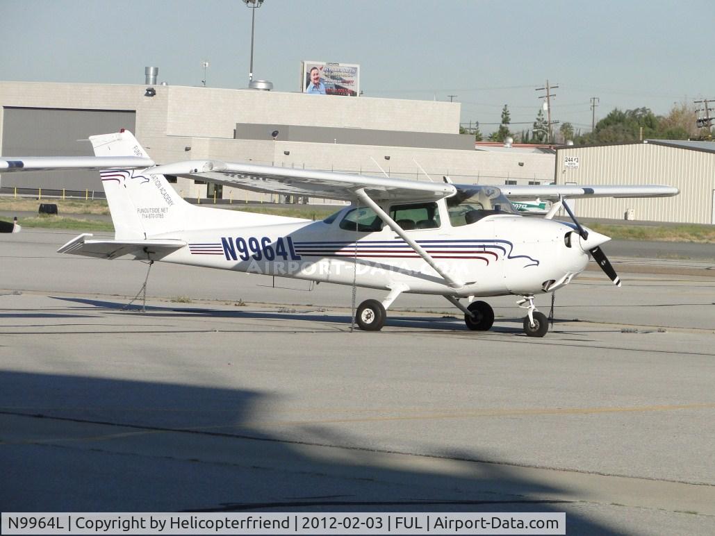 N9964L, 1986 Cessna 172P C/N 17276652, Parked and tied down