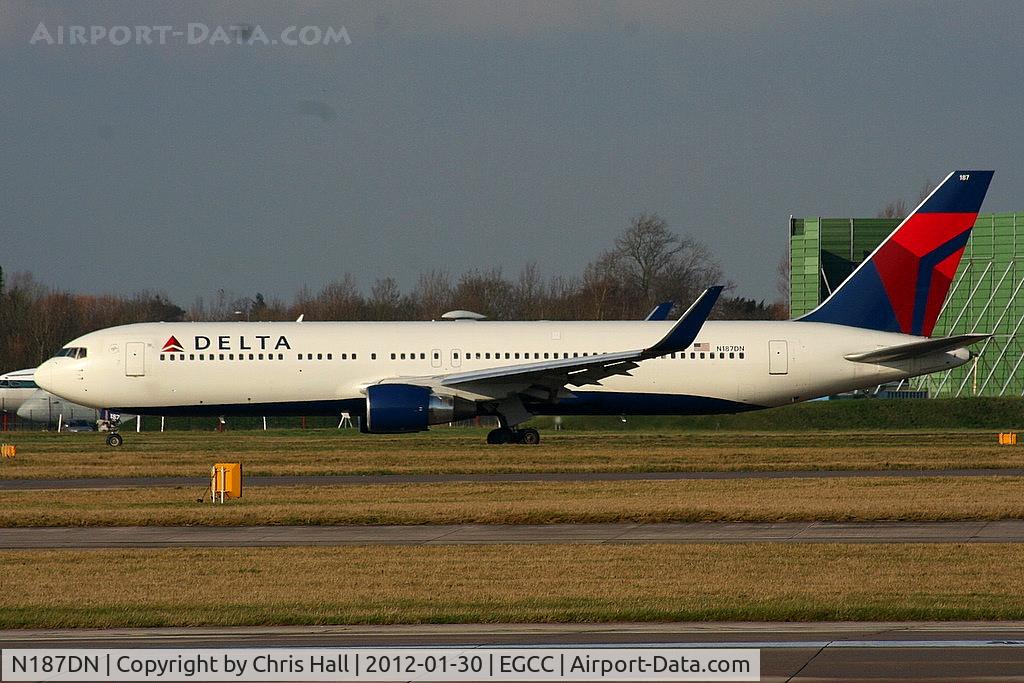 N187DN, 1996 Boeing 767-332/ER C/N 27582, Delta Airlines