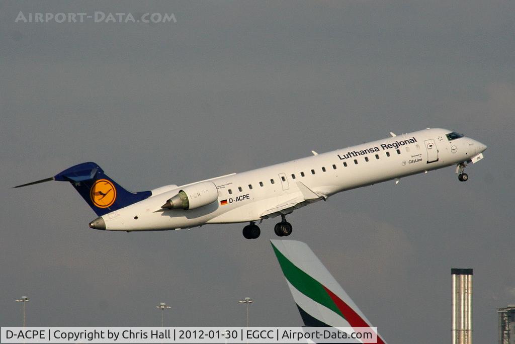 D-ACPE, 2001 Bombardier CRJ-701ER (CL-600-2C10) Regional Jet C/N 10027, Lufthansa CityLine