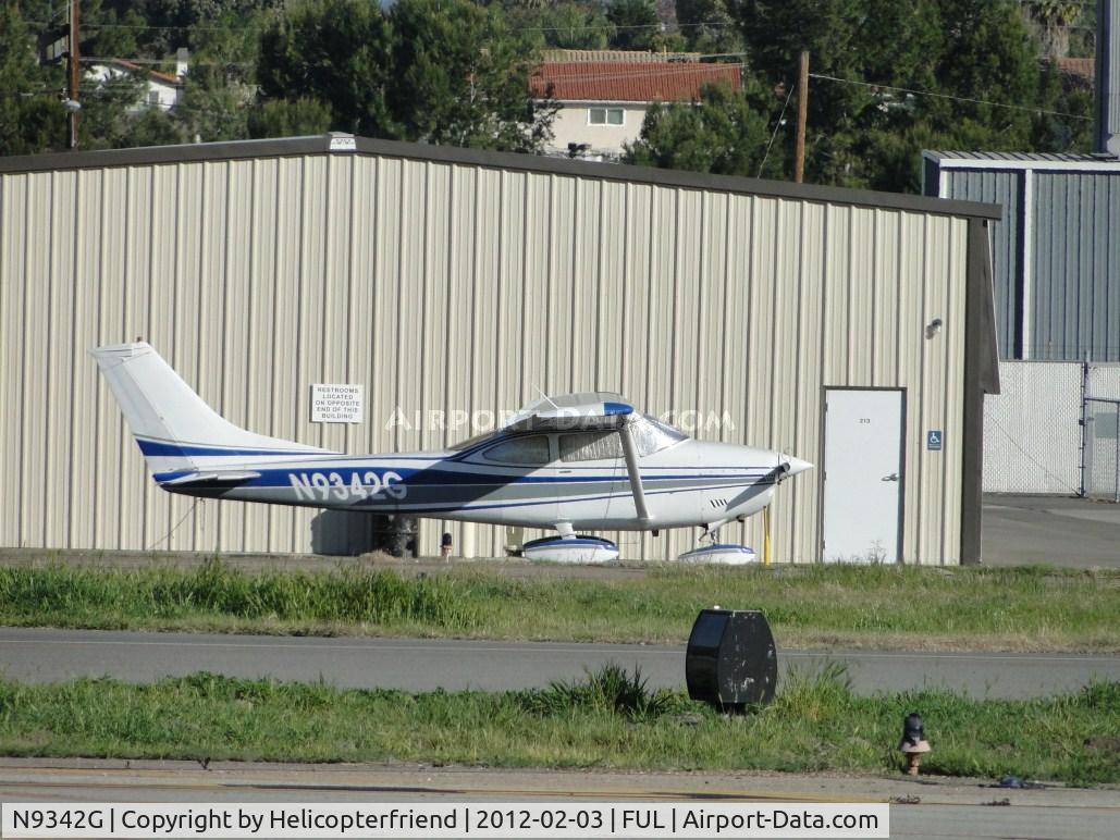 N9342G, 1971 Cessna 182P Skylane C/N 182-60882, Parked on the northside