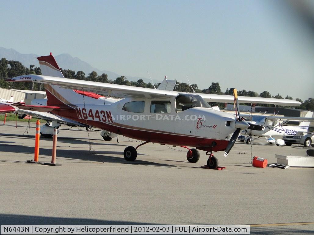 N6443N, 1978 Cessna T210N Turbo Centurion C/N 21063019, Parked on the south west side