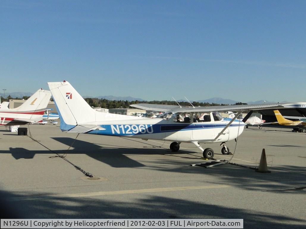N1296U, 1976 Cessna 172M C/N 17266990, Parked on the south west side