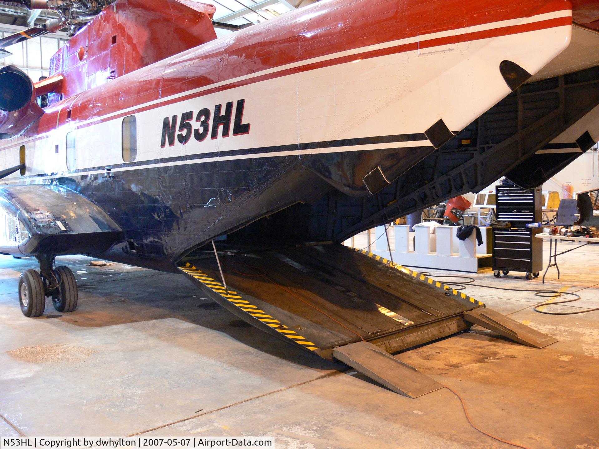N53HL, 1969 Sikorsky CH-53D Sea Stallion C/N 156668, Rear Door