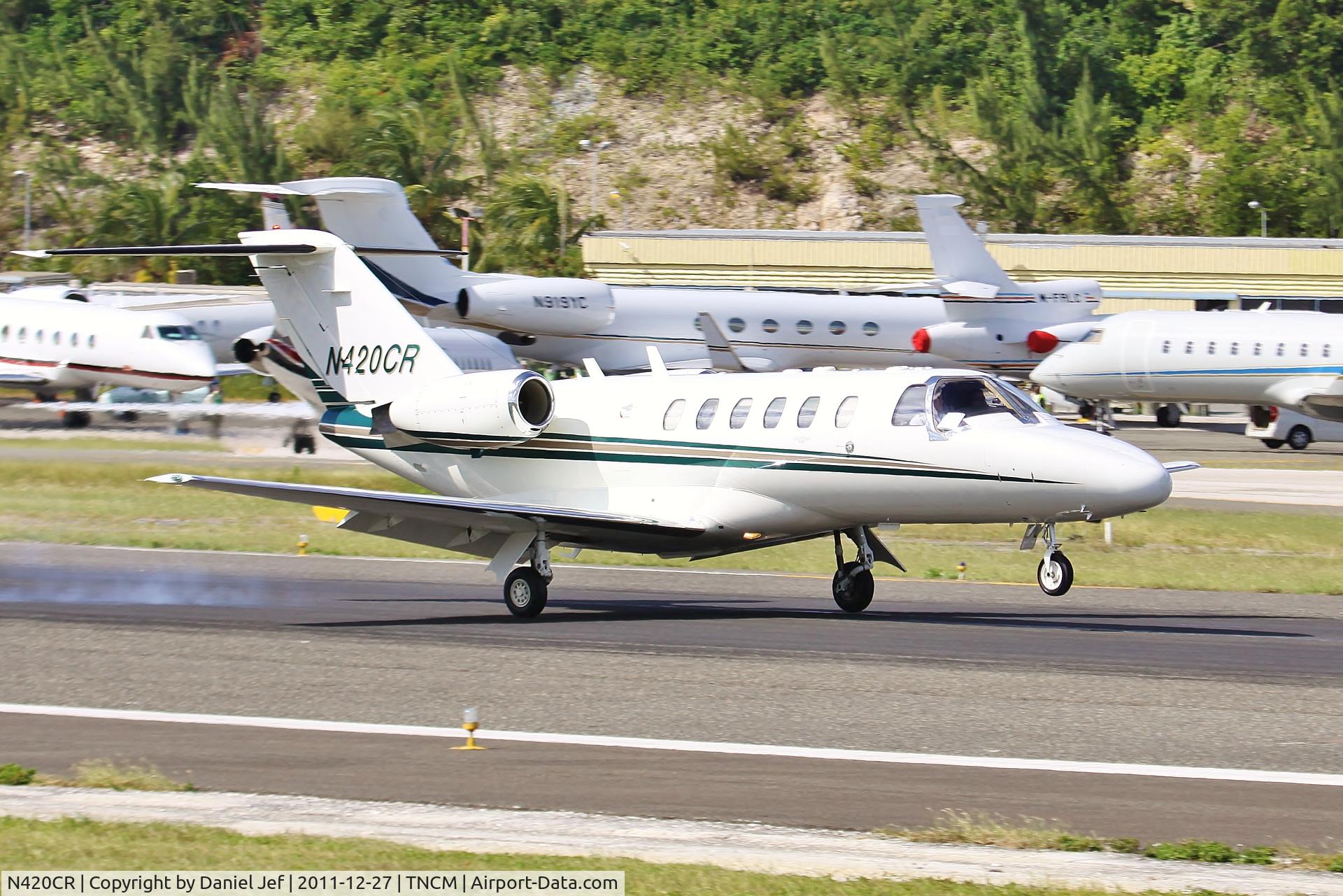 N420CR, 2004 Cessna 525A CitationJet CJ2 C/N 525A0215, N420CR