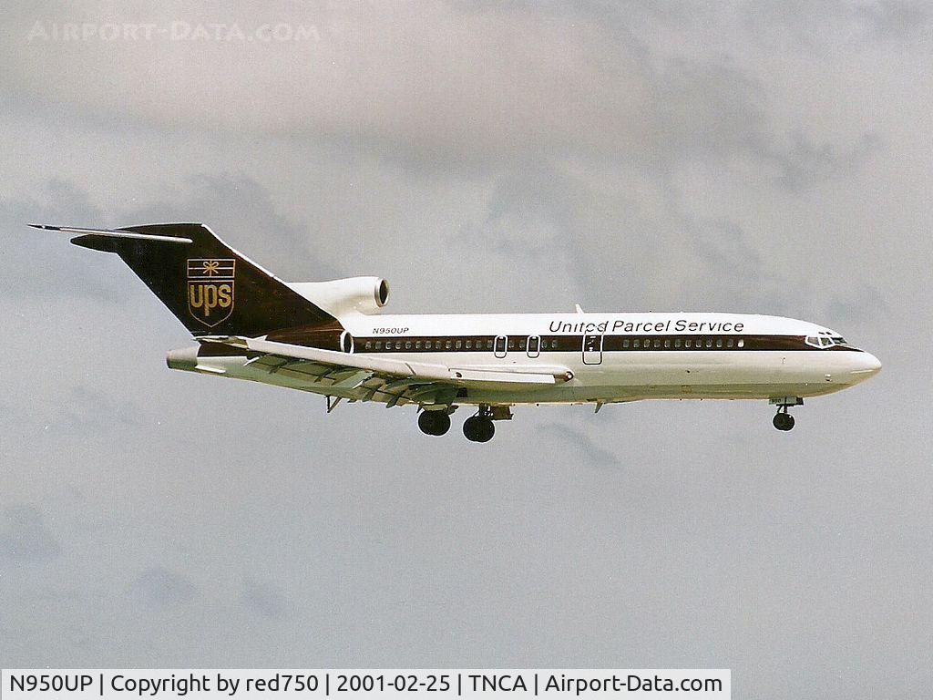 N950UP, 1967 Boeing 727-25C C/N 19718, Photograph by Edwin van Opstal with permission. Scanned from a color print.