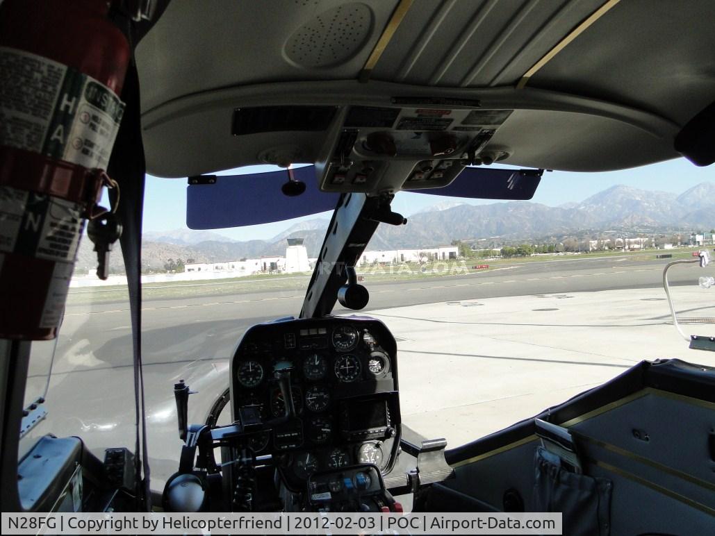 N28FG, 1984 Partenavia P-68 Observer C/N 325-18-OB, Great vision through front of the ship