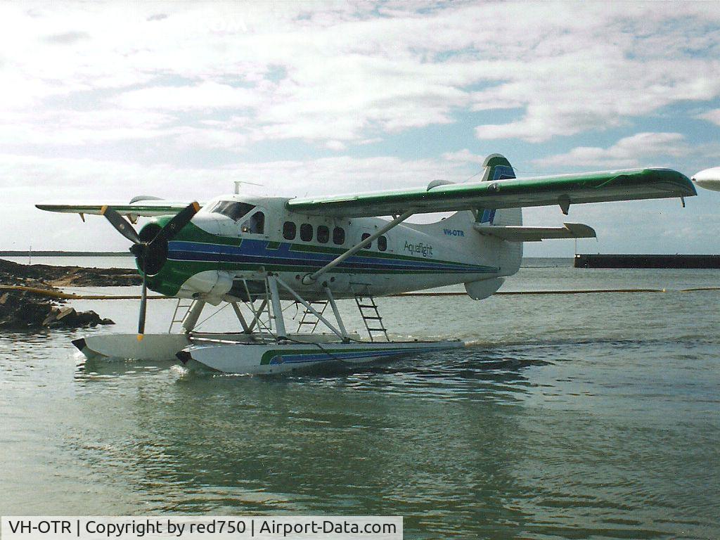 VH-OTR, 1960 De Havilland Canada DHC-3 Otter Otter C/N 373, Photograph by Edwin van Opstal with permission. Scanned from a color print. Taken at Cairns Seaplane Base