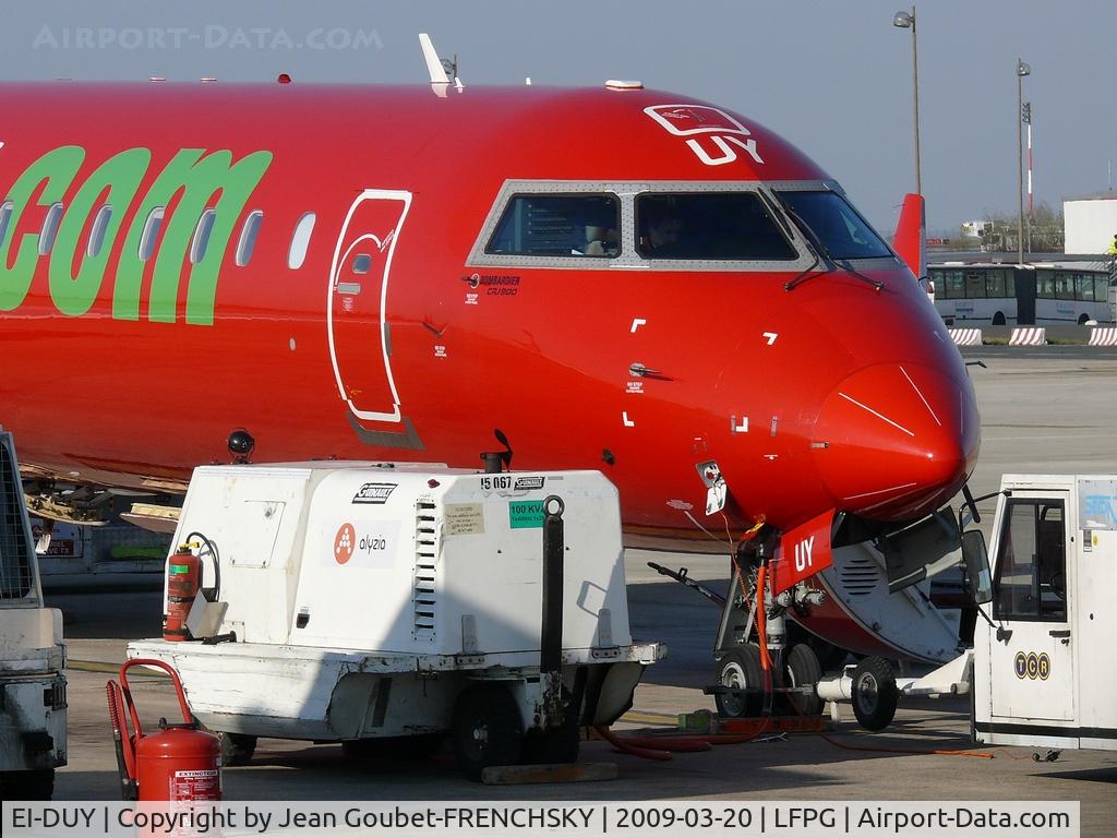 EI-DUY, 2007 Bombardier CRJ-900ER (CL-600-2D24) C/N 15112, MY AIR