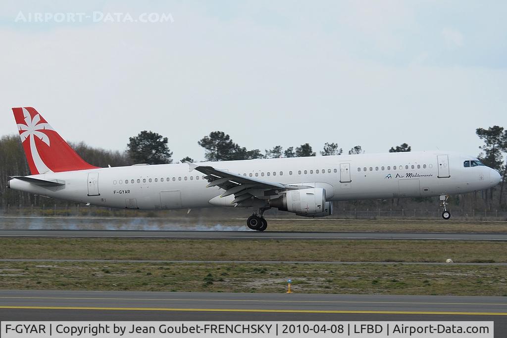 F-GYAR, 1995 Airbus A321-211 C/N 891, landing 05