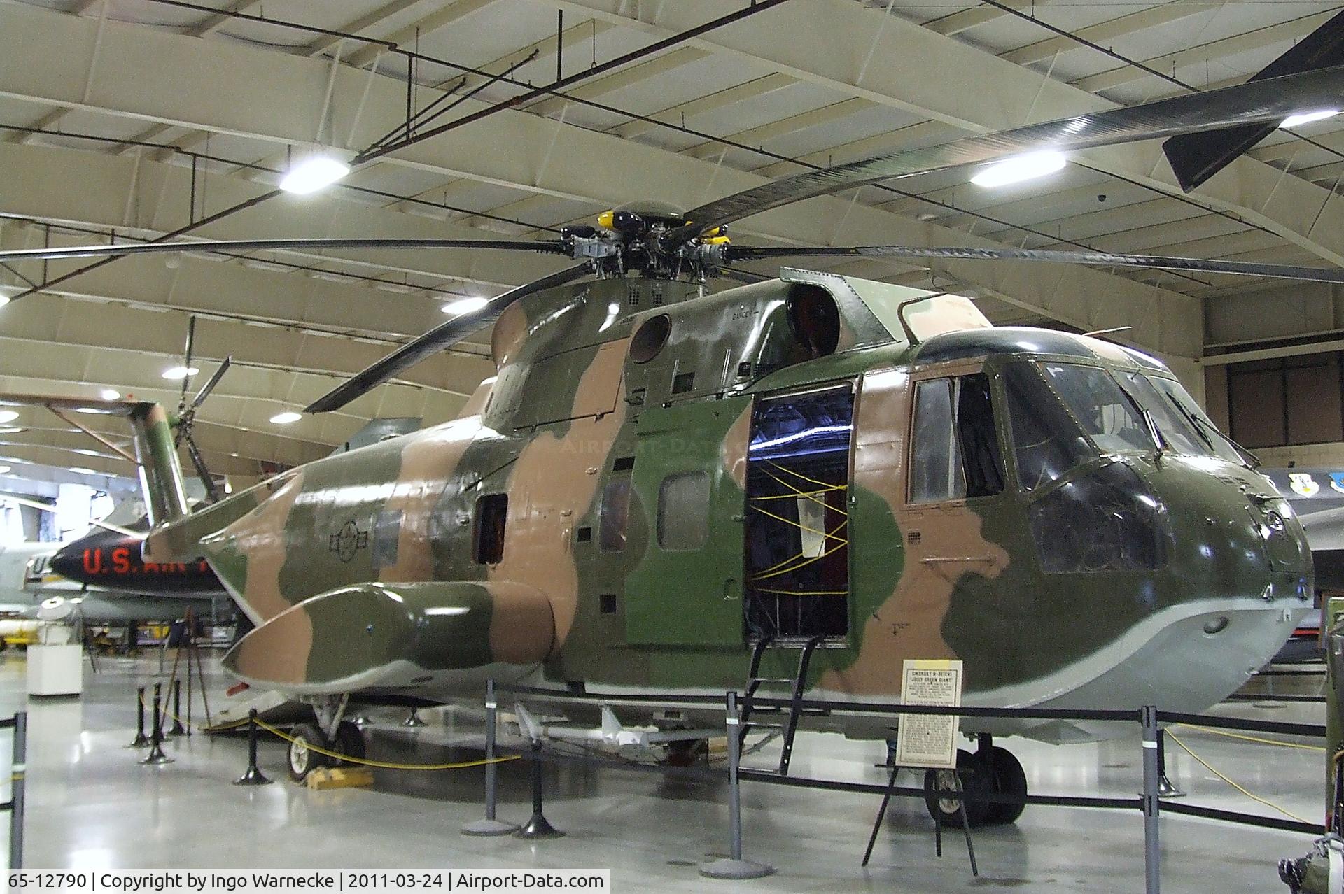 65-12790, 1965 Sikorsky CH-3E Jolly Green Giant C/N 61-565, Sikorsky CH-3E Jolly Green Giant at the Hill Aerospace Museum, Roy UT