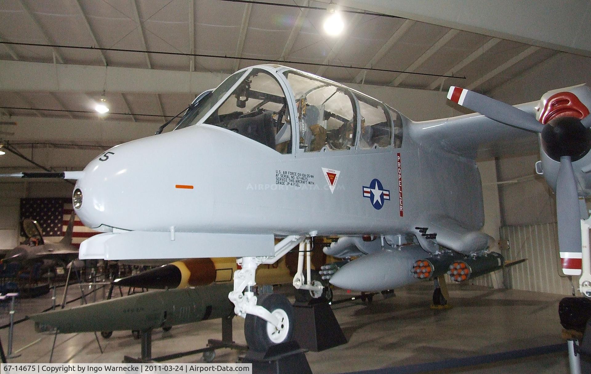 67-14675, North American OV-10A Bronco C/N 321-83, North American OV-10A Bronco at the Hill Aerospace Museum, Roy UT