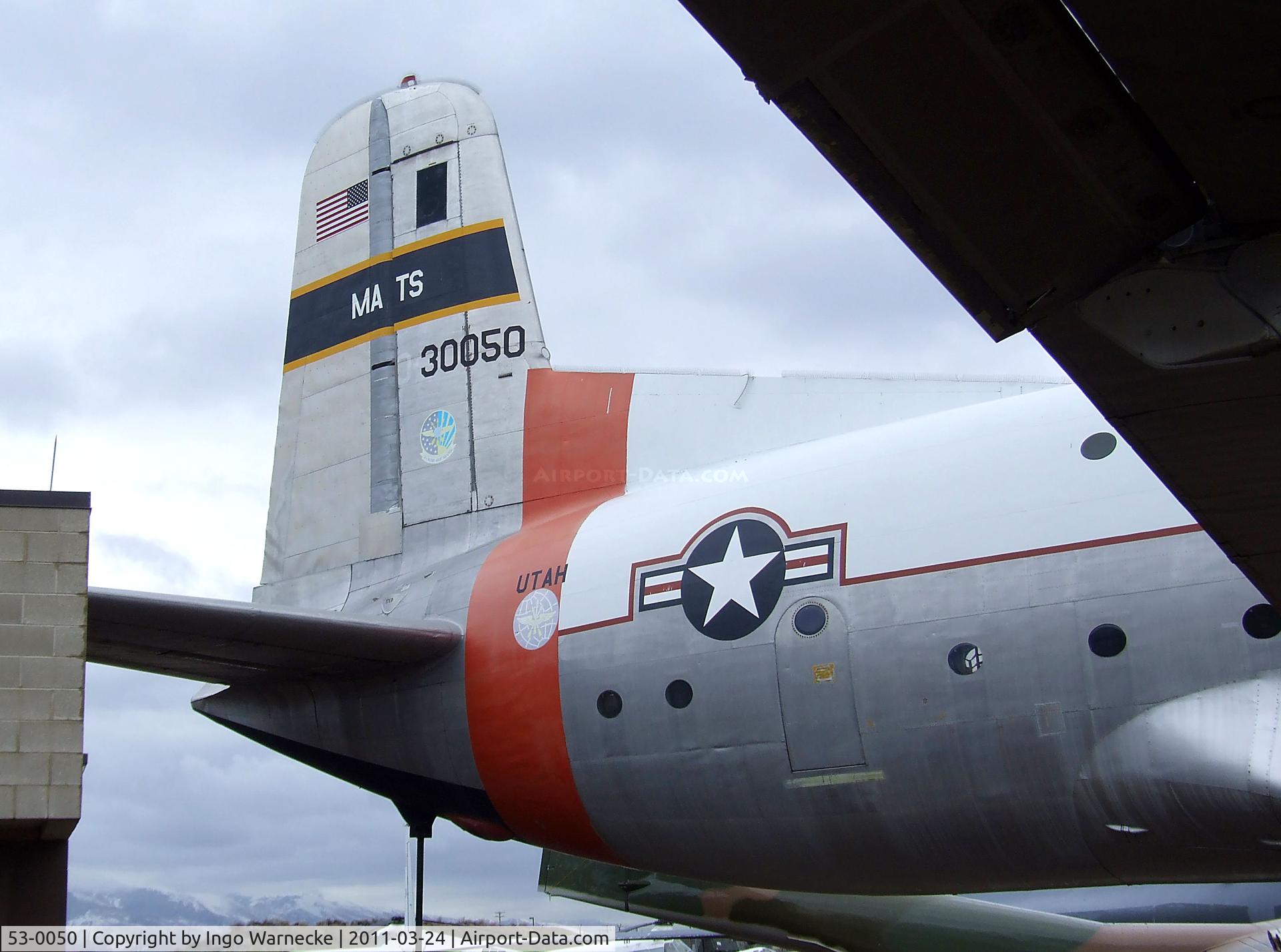 53-0050, 1953 Douglas C-124C Globemaster II C/N 44345, Douglas C-124C Globemaster II at the Hill Aerospace Museum, Roy UT