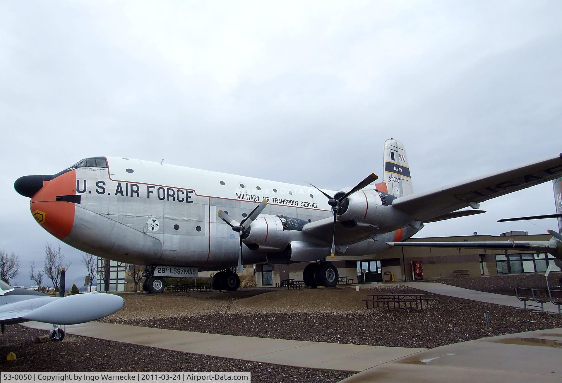 53-0050, 1953 Douglas C-124C Globemaster II C/N 44345, Douglas C-124C Globemaster II at the Hill Aerospace Museum, Roy UT