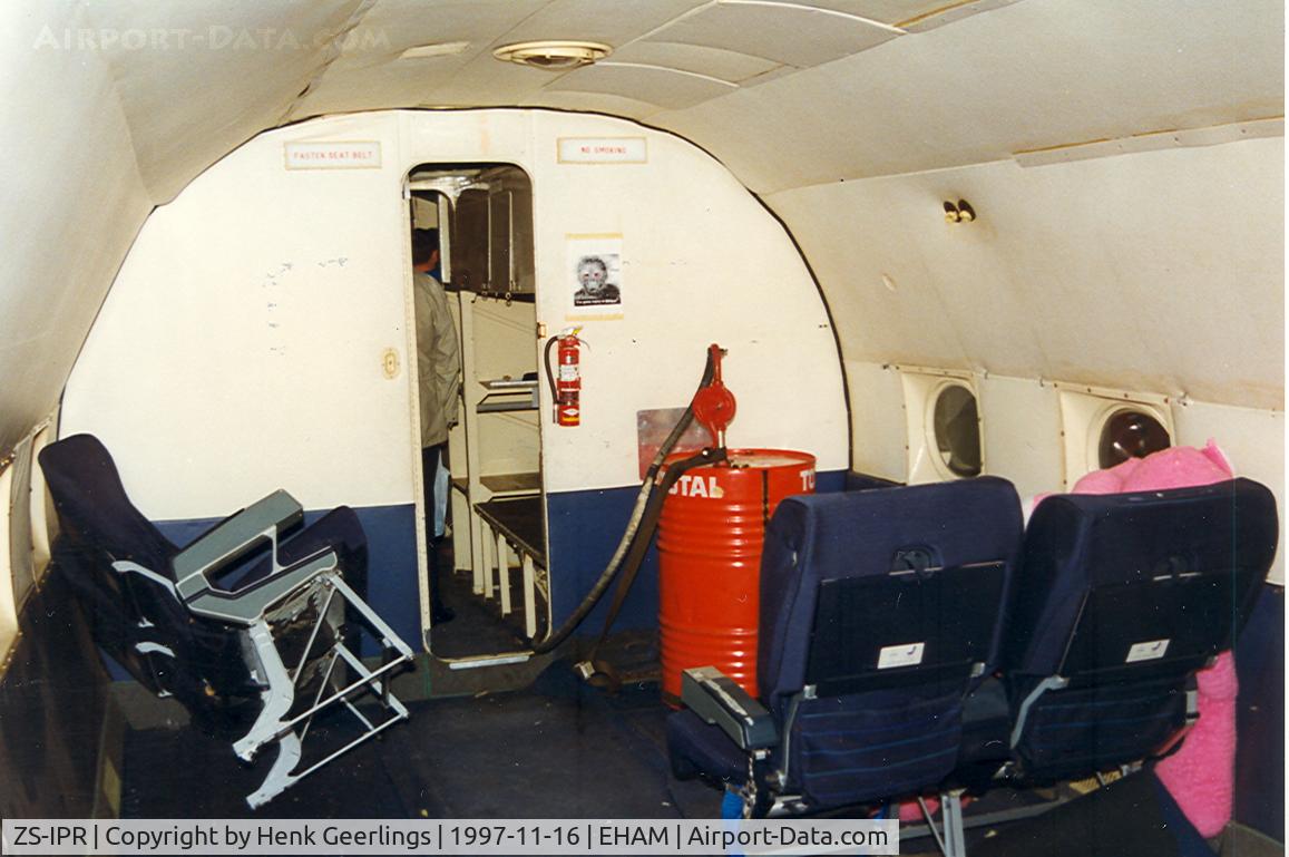 ZS-IPR, 1942 Douglas C-54A Skymaster C/N 7488/96, DDA , cabin after ferry flight from South Africa