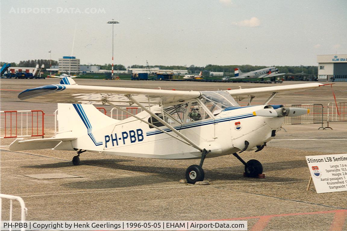 PH-PBB, 1944 Stinson L-5B Sentinel C/N 76-3401, DDA  - Schiphol East