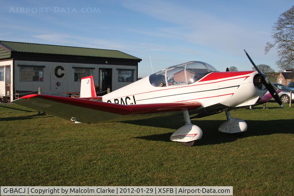 G-BACJ, 1966 Jodel D-120 Paris-Nice C/N 315, Jodel D-120 at Fishburn Airfield, UK, January 2012.