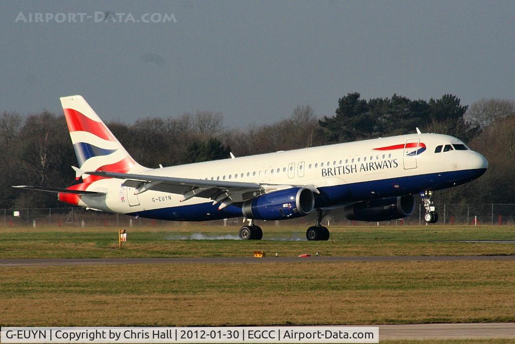 G-EUYN, 2011 Airbus A320-232 C/N 4975, British Airways