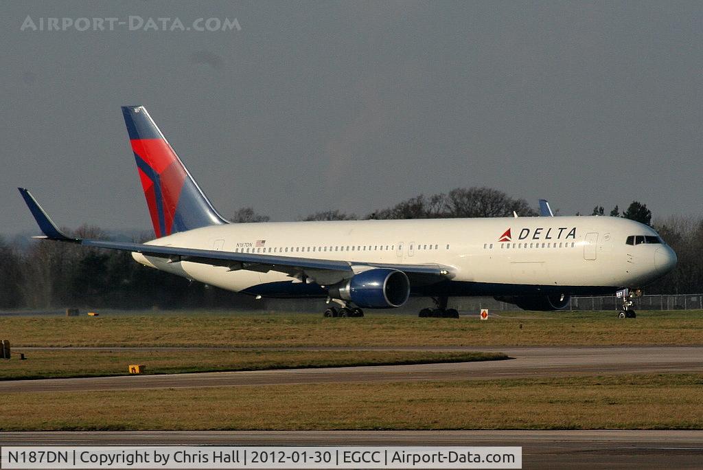N187DN, 1996 Boeing 767-332/ER C/N 27582, Delta Airlines